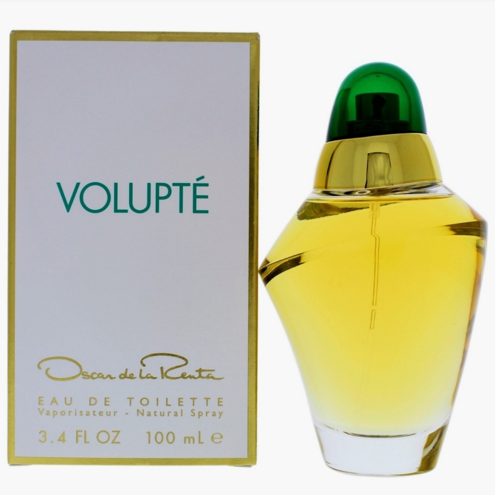 🍀Oscar de la Renta Volupté Eau de Toilette in Gold and Green
